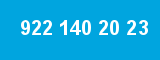 922 140 20 23 922 140 20 23